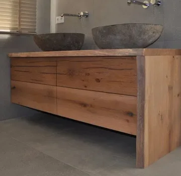 mobili bagno in legno massello produzione italiana